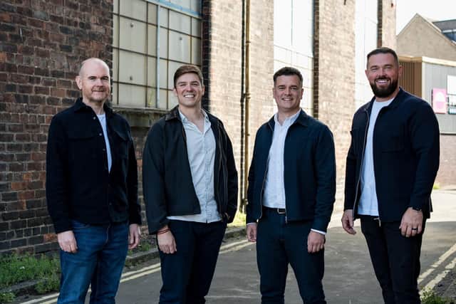 Alistair Chalmers, James Buchan, Shaun Marrinan, and Paul Duffy of Zudu.