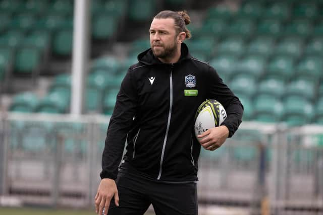 Glasgow Warriors captain Ryan Wilson was at Ibrox on Thursday night. (Photo by Alan Harvey / SNS Group)