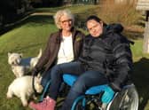 Hollie Sutherland, with her mother Verona.