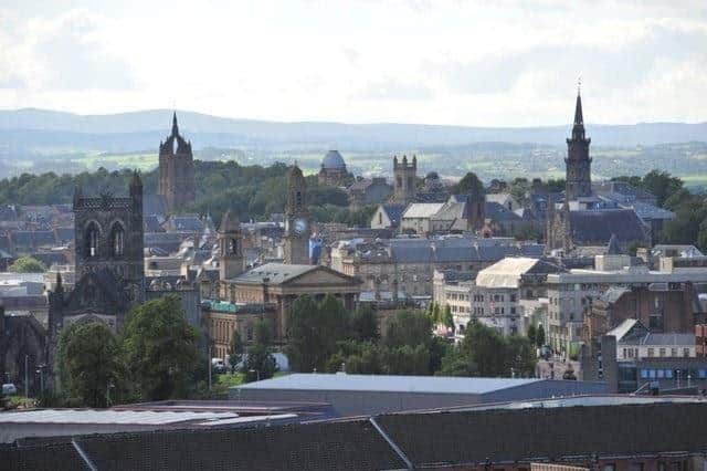 Scottish towns such as Paisley could benefit from an increase in homeworking