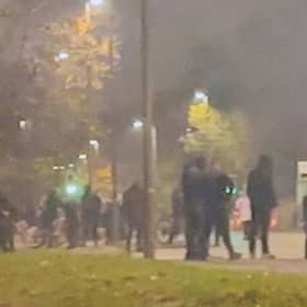 Disorder in Niddrie on November 5 this year