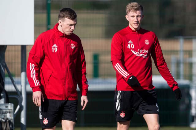 Lewis Ferguson and Ross McCrorie are reportedly attracting interest. Picture: SNS