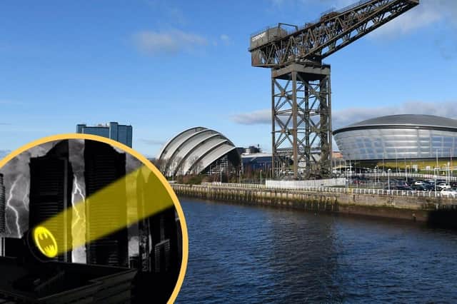 Glasgow will see the Bat-Signal light up buildings to celebrate Batman Day in September following filming for the new DC movie in Scotland’s largest city.