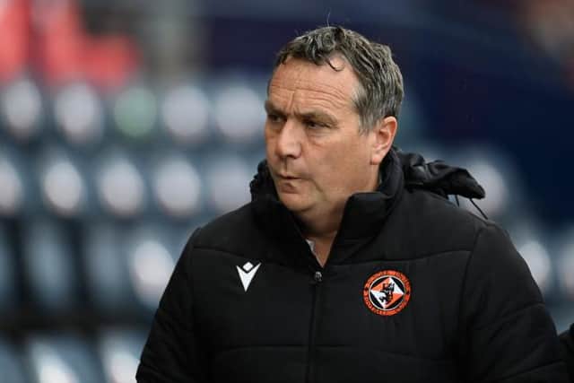 Dundee Utd Manager Micky Mellon. (Photo by Rob Casey / SNS Group)
