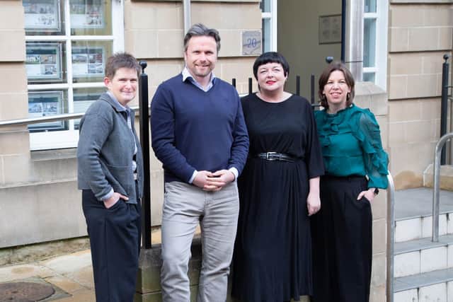 Elaine Imlach, Wilson Browne, Elaine Anderson, and Jean McAlpine from Drummond Miller