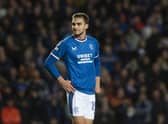 Rangers defender James Sands during the 3-1 defeat to Ajax at Ibrox. (Photo by Craig Foy / SNS Group)