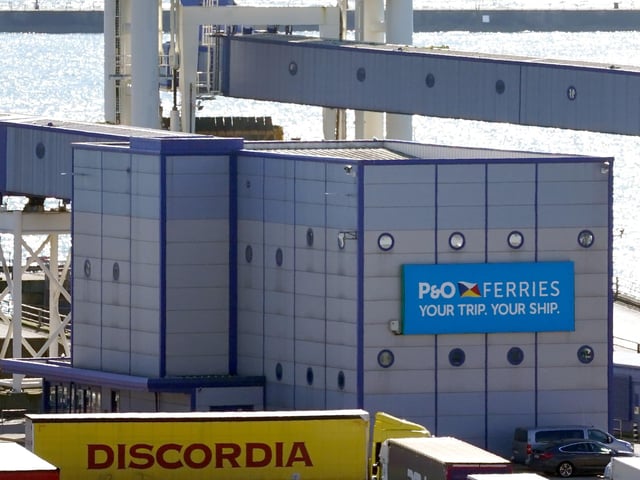 P&O Ferries has denied it is going into liquidation after suspending sailings.
A spokesman for the firm said: “P&O Ferries is not going into liquidation.