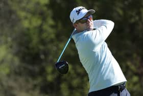 Russell Knox in action during the first round of the Valero Texas Open at TPC San Antonio. Picture: Carmen Mandato/Getty Images.
