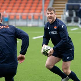 Mark Bennett has been in excellent form for Edinburgh this season. (Photo by Paul Devlin / SNS Group)