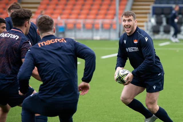 Mark Bennett has been in excellent form for Edinburgh this season. (Photo by Paul Devlin / SNS Group)