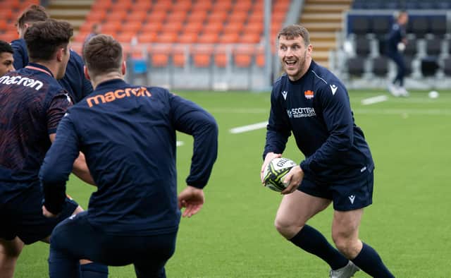 Mark Bennett has been in excellent form for Edinburgh this season. (Photo by Paul Devlin / SNS Group)