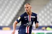 PSG defender Mitchel Bakker is a target for Celtic. (Photo by FRANCK FIFE / AFP) (Photo by FRANCK FIFE/AFP via Getty Images)