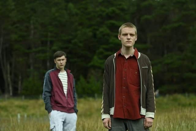 Lewis Gribben as Danny in Channel 4's Somewhere Boy. Pic: Channel4/Parisa Taghizadeh