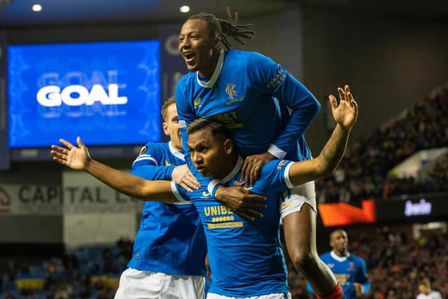 Rangers have reached the knockout rounds of the Europa League after defeating Sparta Prague 2-0.. (Photo by Alan Harvey / SNS Group)