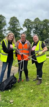 Gillian Summers, Asda Hamilton, Alison Howley, Hamilton and Blantyre Litter Pickers, Mary Sutherland, Asda Blantyre