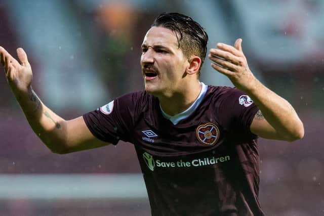 Zurich's Donis Avdijaj played three matches for Hearts in 2020.