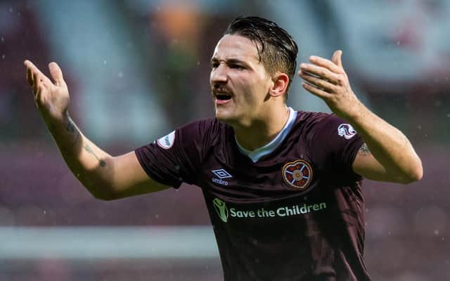 Zurich's Donis Avdijaj played three matches for Hearts in 2020.