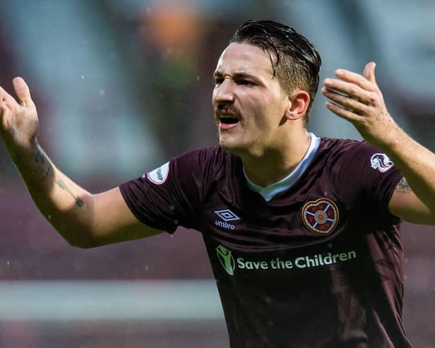 Zurich's Donis Avdijaj played three matches for Hearts in 2020.
