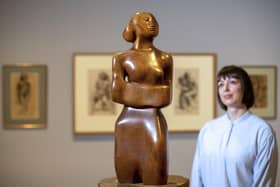 The Modern Two gallery in Edinburgh has closed temporarily after a major exhibition of work by Barbara Hepworth (Picture: Neil Hanna)