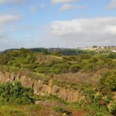 The quarry at Inverkeithing