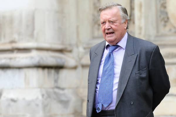 Former Conservative chancellor Ken Clarke has pointed out that people like him do not need help to pay their energy bills (Picture: Isabel Infantes/AFP via Getty Images)