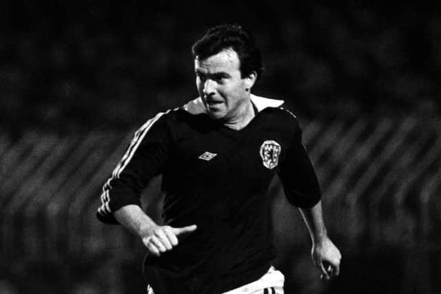 John Robertson won 28 caps for Scotland.