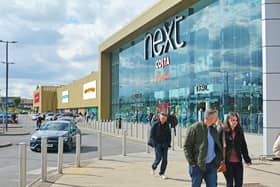 The site is 100 per cent let to a diverse tenant base comprising Next, TK Maxx, Smyths Toys, Decathlon and Harry Corry. Picture: Hamish Taylor.