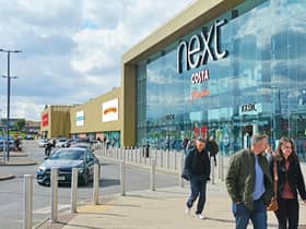 The site is 100 per cent let to a diverse tenant base comprising Next, TK Maxx, Smyths Toys, Decathlon and Harry Corry. Picture: Hamish Taylor.