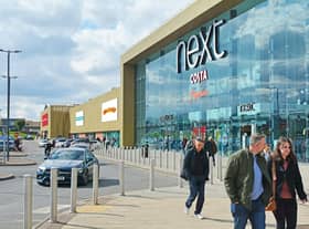 The site is 100 per cent let to a diverse tenant base comprising Next, TK Maxx, Smyths Toys, Decathlon and Harry Corry. Picture: Hamish Taylor.