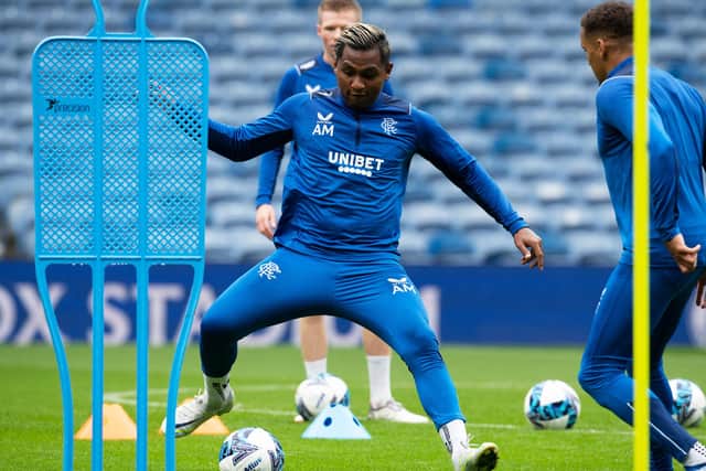 Alfredo Morelos is back in Rangers contention this weekend.