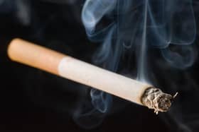 Three Scottish council areas are among the UK top 10 for the highest proportion of adult smokers.
