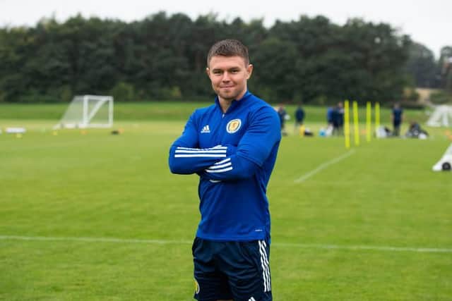 Rangers winger Glenn Middleton, currently on loan at St Johnstone, is set to make his 50th official appearance in the Scotland youth set-up when he captains the under-21 side against Denmark at Tynecastle on Thursday night. (Photo by Paul Devlin / SNS Group)