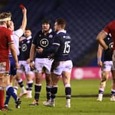 Zander Fagerson was sent off in Scotland's narrow home defeat by Wales in last season's Guinness Six Nations. (Photo by Stu Forster/Getty Images)