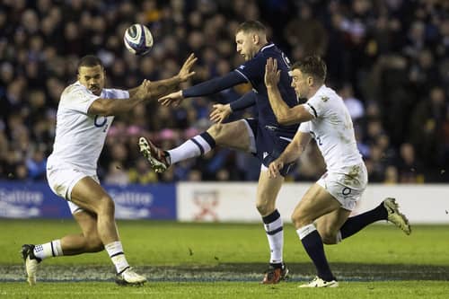 Scotland's Finn Russell was impressive once again - especially from the boot.