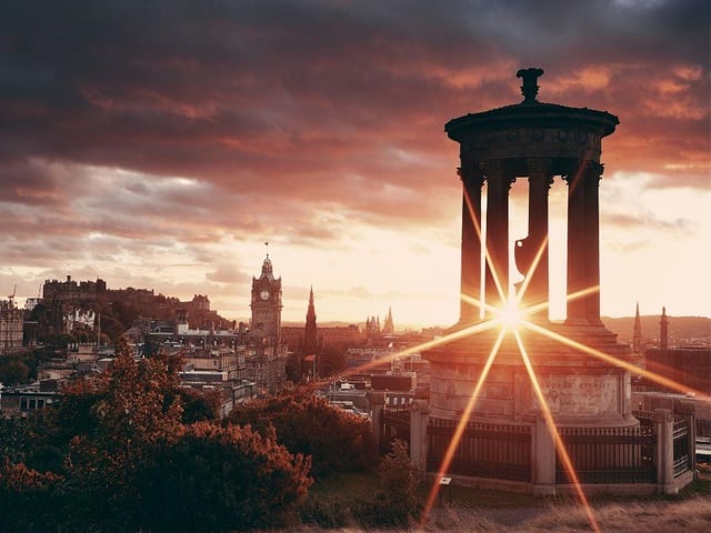 Scotland's Capital city is ranked as the ninth happiest place in the country and the 131st in the entirety of the UK.