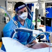 ICU in Forth Valley Royal Hospital. Picture: Michael Gillen