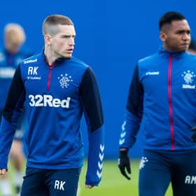 Rangers manager Michael Beale refuses to become hung-up on the inability to derive transfer fees from assets Ryan Kent and Alfredo Morelos now that it has been confirmed both are among a group of five players who will leave in the summer under freedom of contract. (Photo by Ross Parker SNS Group)