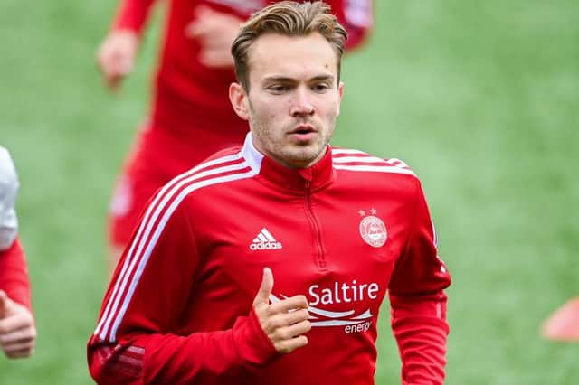 Aberdeen's Ryan Hedges could be back at the weekend. (Photo by Paul Devlin / SNS Group)