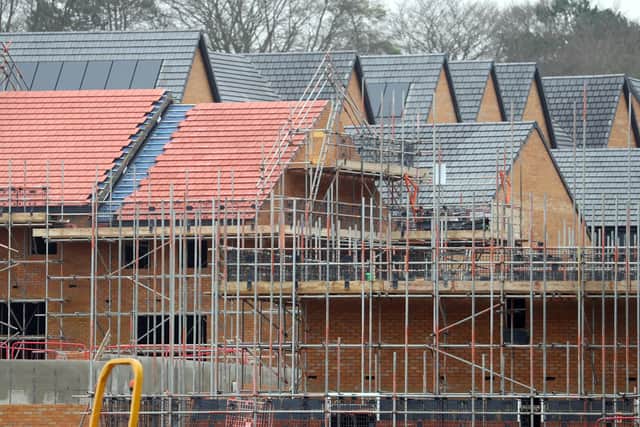The latest official GDP data pointed to a fall in housebuilding activity.