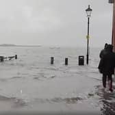 Storm Barra: Flooding around Langstone on Tuesday December 7 2021