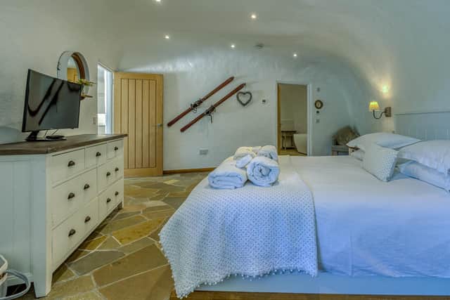 One of the matching bedrooms. Pic: Archie McLaren, Kenmore Photography