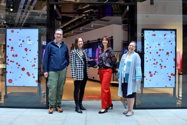 L to R:  Paul Mitchell (chief operating officer, Sook Spaces), Kirstin Strachan, Angie De Vos and Jen McAlinden.