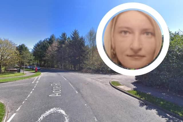Missing woman Andrea Harvey, 47, was last seen on Acre Road, in the Maryhill area of Glasgow.