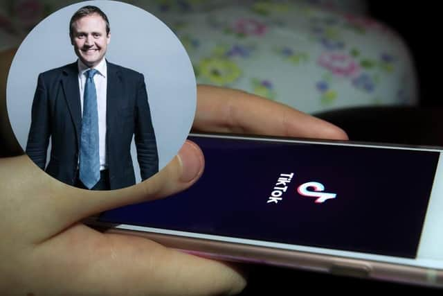 The security minister has not ruled out imposing a ban on TikTok in the UK over security fears about the Chinese-owned app.