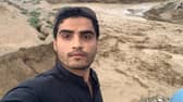 Oxford University student Israr Khan, who also studied law at Aberdeen University between 2016 and 2020, returned to his native Pakistan to visit in August and plans to come back to the UK in October. He saw a man drown in Pakistan as a result of catastrophic floods. Picture: Israr Khan/PA Wire