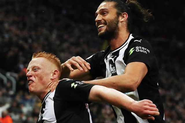 Matty Longstaff, left, is in line for a loan move to Aberdeen.