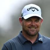 David Drysdale flashes a huge smile on his way to a six-under-par 65 in the second round of the Kenya Savannah Classic at Karen Country Club in Nairobi. Picture: Stuart Franklin/Getty Images.