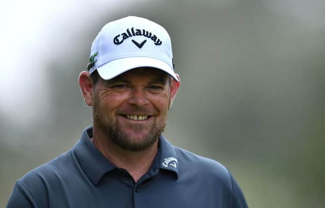David Drysdale flashes a huge smile on his way to a six-under-par 65 in the second round of the Kenya Savannah Classic at Karen Country Club in Nairobi. Picture: Stuart Franklin/Getty Images.