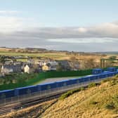 A new rail freight depot has been set up at Highland Spring's Perthshire water bottling plant which will see much of the firm's deliveries travelling by rail instead of road -- cutting 8,000 trips by lorry and 3,200 tonnes of carbon emissions each year