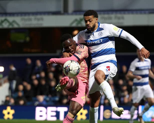 Jake Clarke-Salter of Queens Park Rangers (right) is a reported transfer target for Celtic. (Photo by Warren Little/Getty Images)